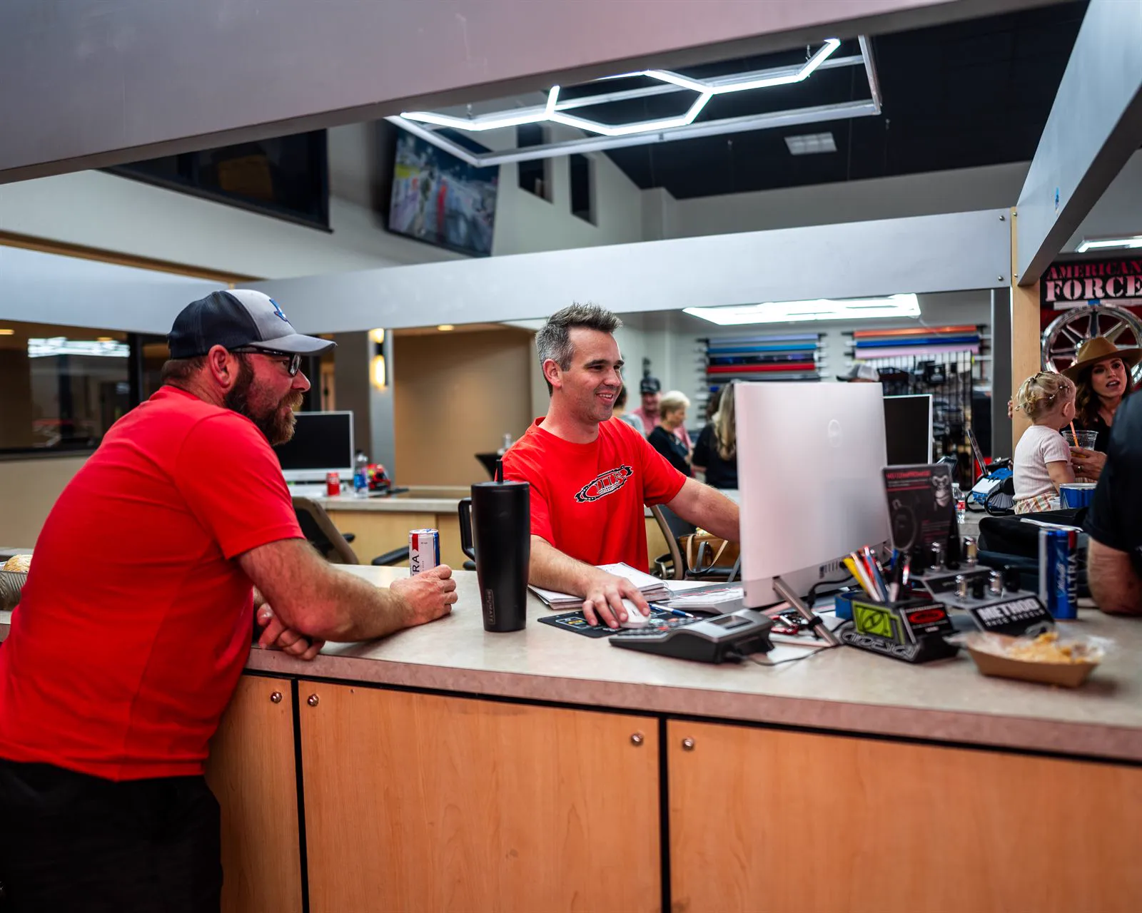 Inside the Lumberton Offroad shop